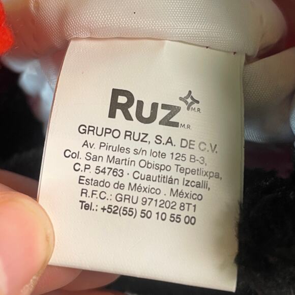 Hogwarts Crested Embroidered Red Black Christmas Stocking Felt Harry Potter Ruz - Picture 8 of 9